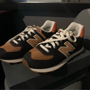 New Balance 574 Denim Blk w/ Faded Workwear